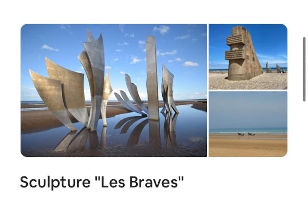Au Coeur D'Omaha Beach- Colleville-Sur-Mer- Gite 2 外观 照片
